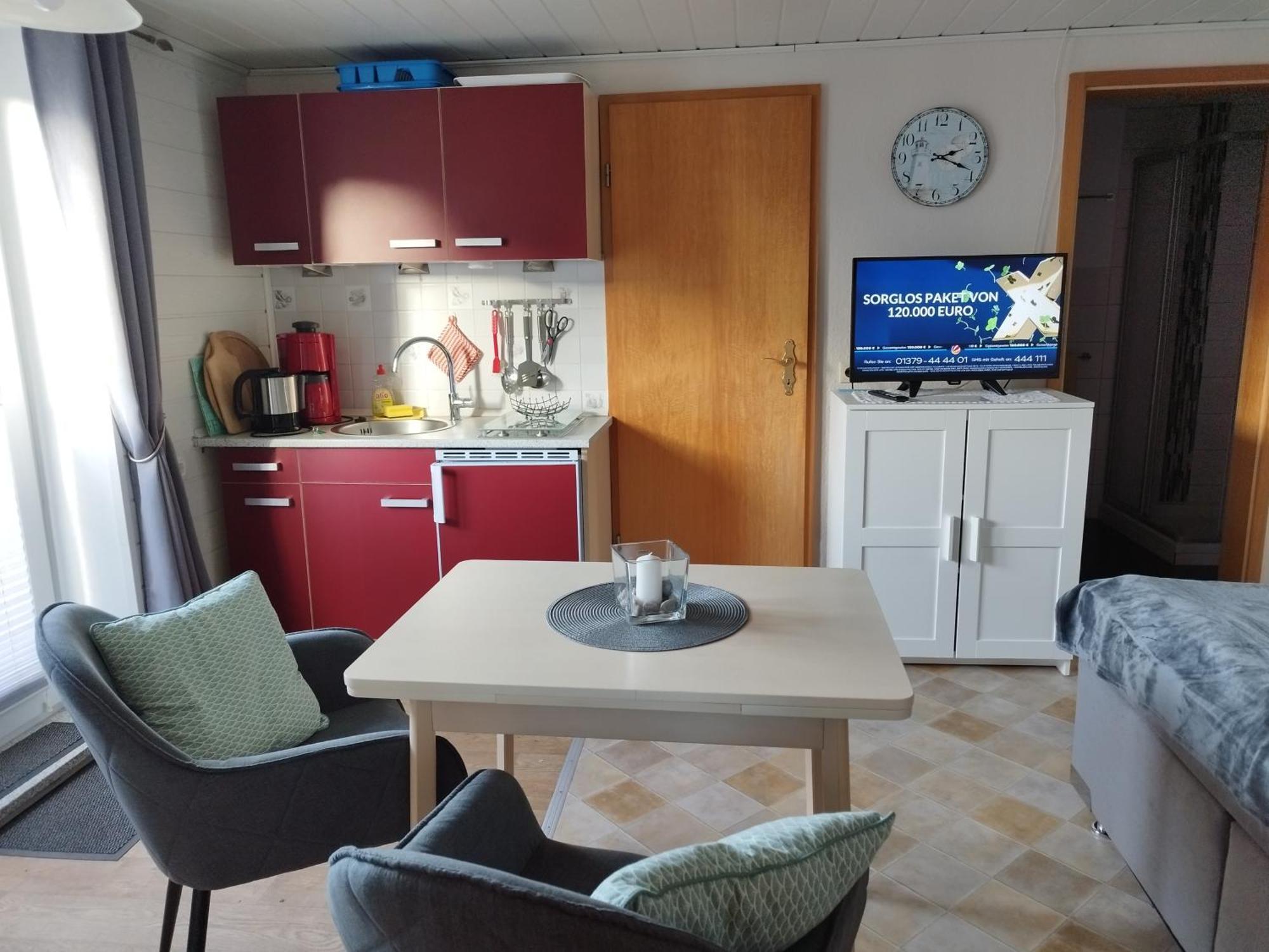 Fewo 3 Mit Terrasse, Box-Bett, Kl Extra Zimmer, Tresor Dahme  Bagian luar foto